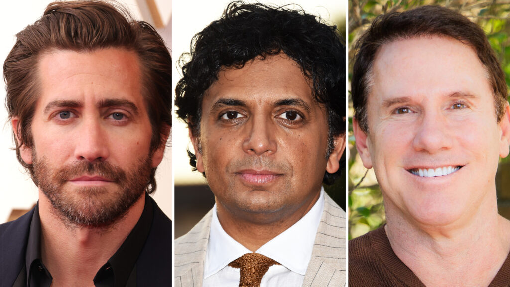 M. Night Shyamalan, nuovo film in arrivo, da un soggetto di Nicholas Sparks! Jake-Gyllenhaal-M-Night-Shyamalan-and-Nicholas-Sparks