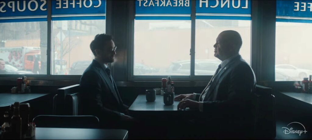 Daredevil - Born Again, una scena