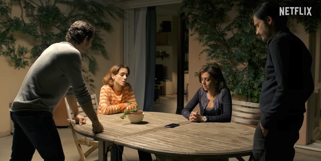 Storia della mia famiglia, una scena