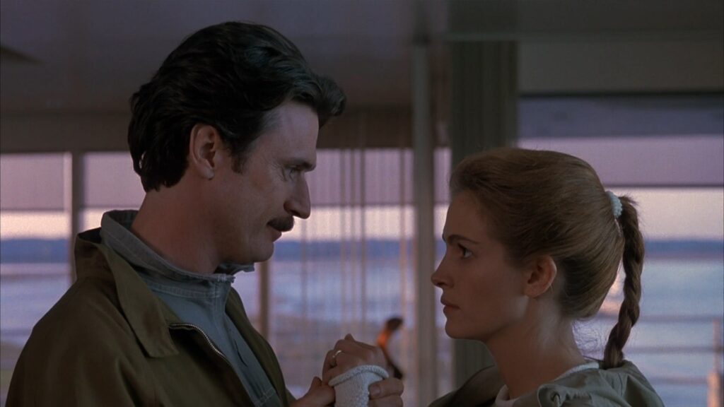 Una scena del film A letto con il nemico