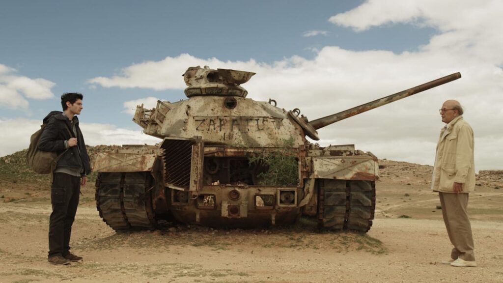 Una scena del film Hammamet