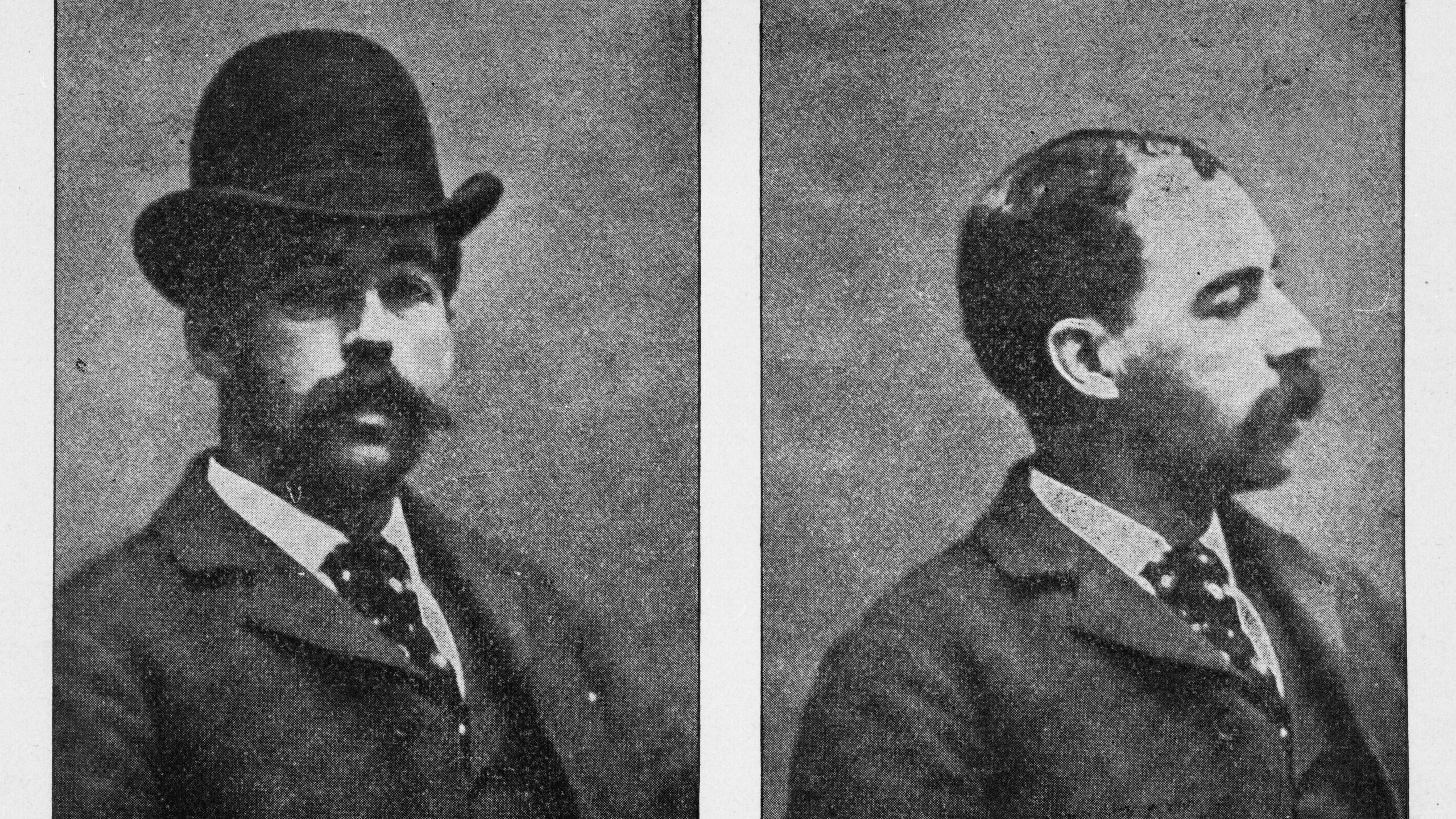Foto segnaletiche del serial killer H.H. Holmes