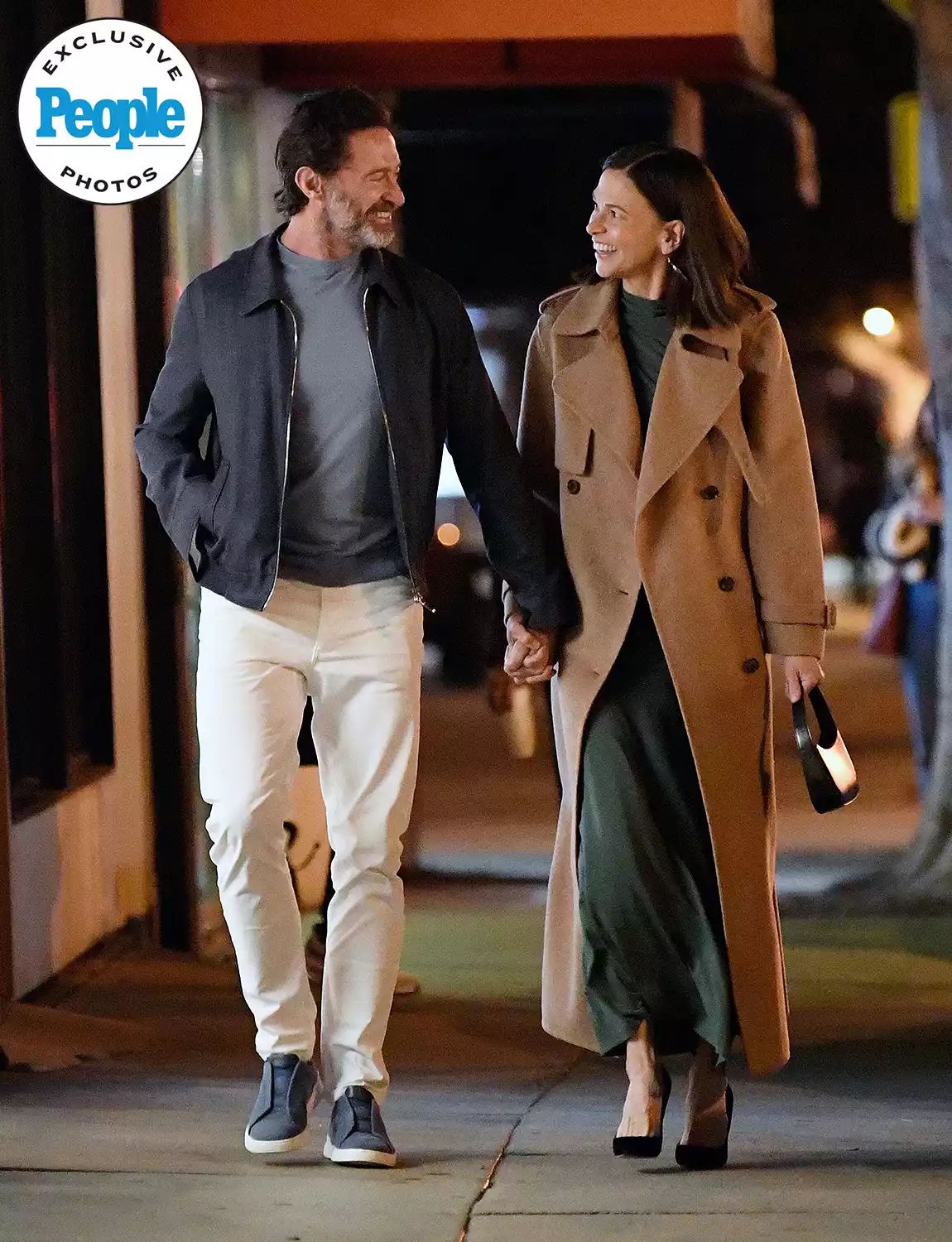 Hugh Jackman e Hutton Foster a Santa Monica