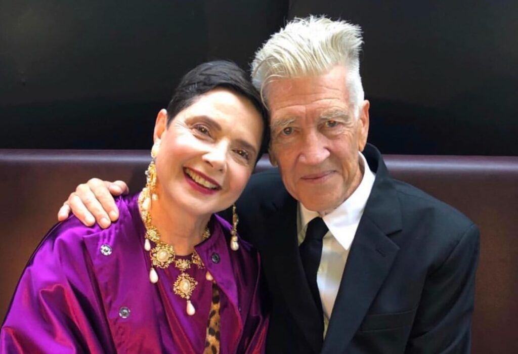 Isabella Rossellini e David Lynch