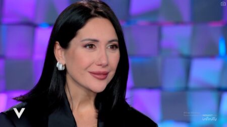 Jessica Morlacchi a Verissimo