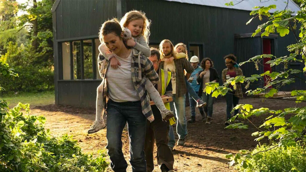 Una scena del film La vita che verrà - Herself