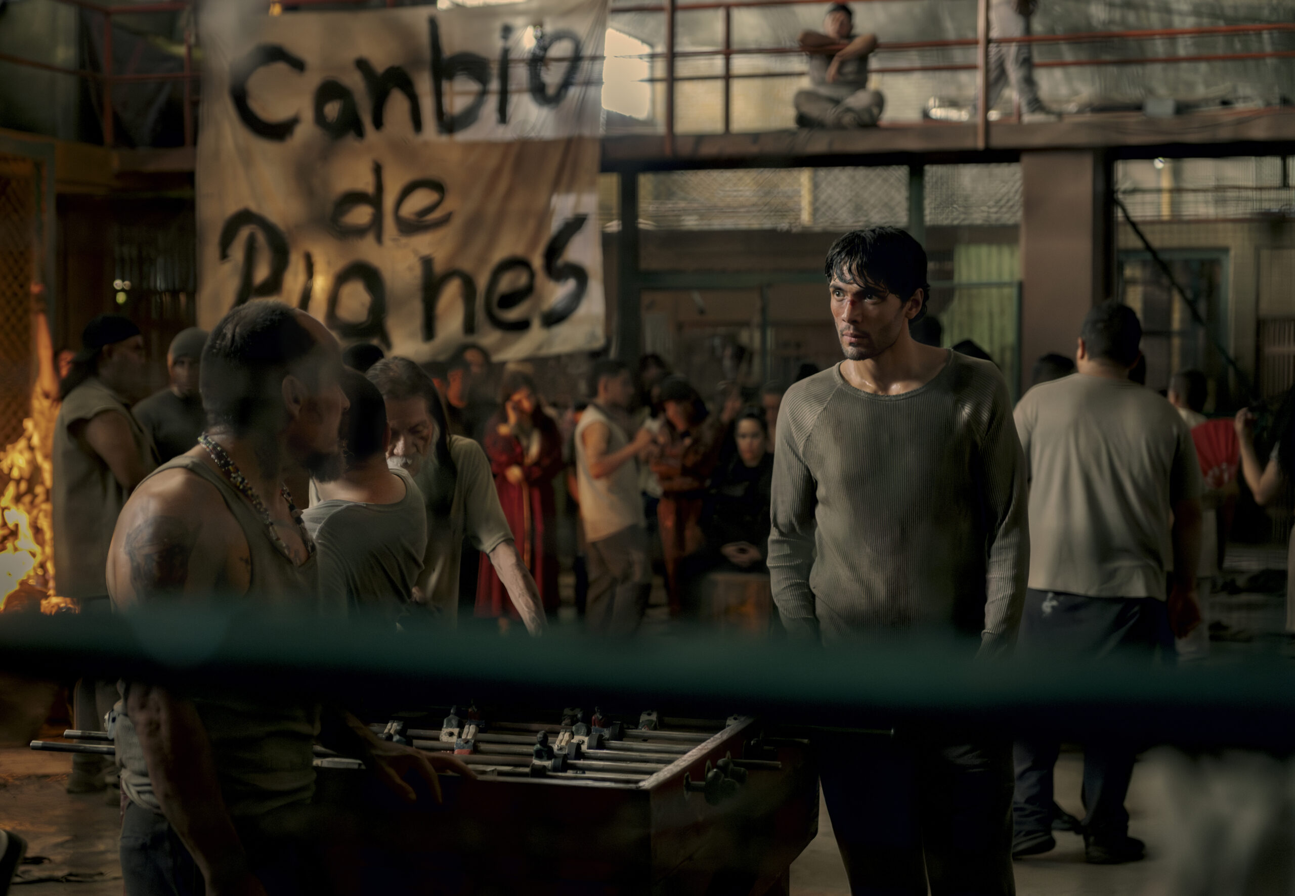 Una scena di Cella 211 (fonte: Netflix)