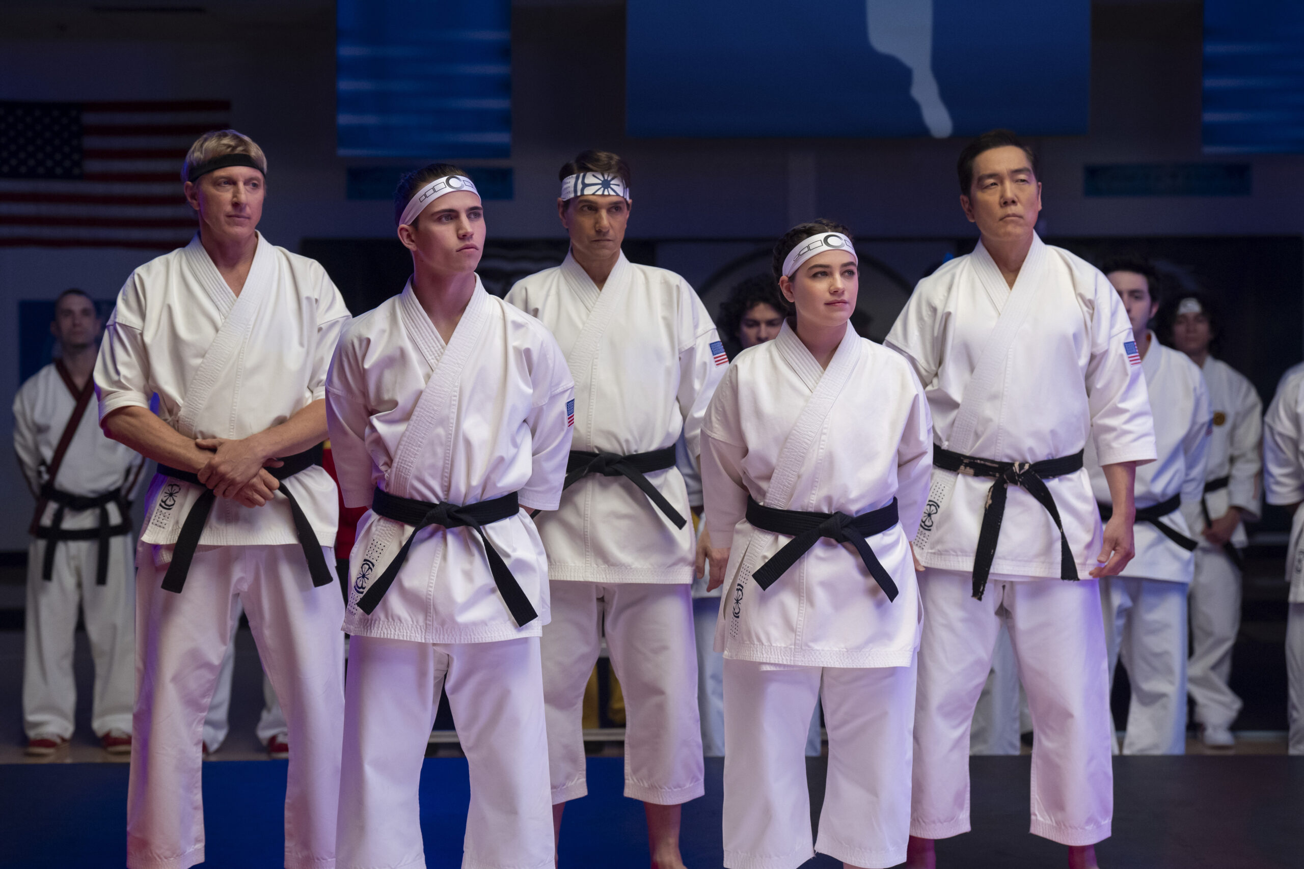 Una scena di Cobra Kai 6 parte 3 (fonte: Netflix)