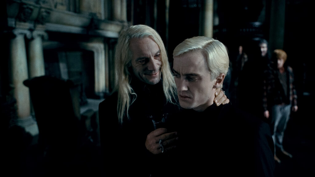 Draco e Lucius Malfoy