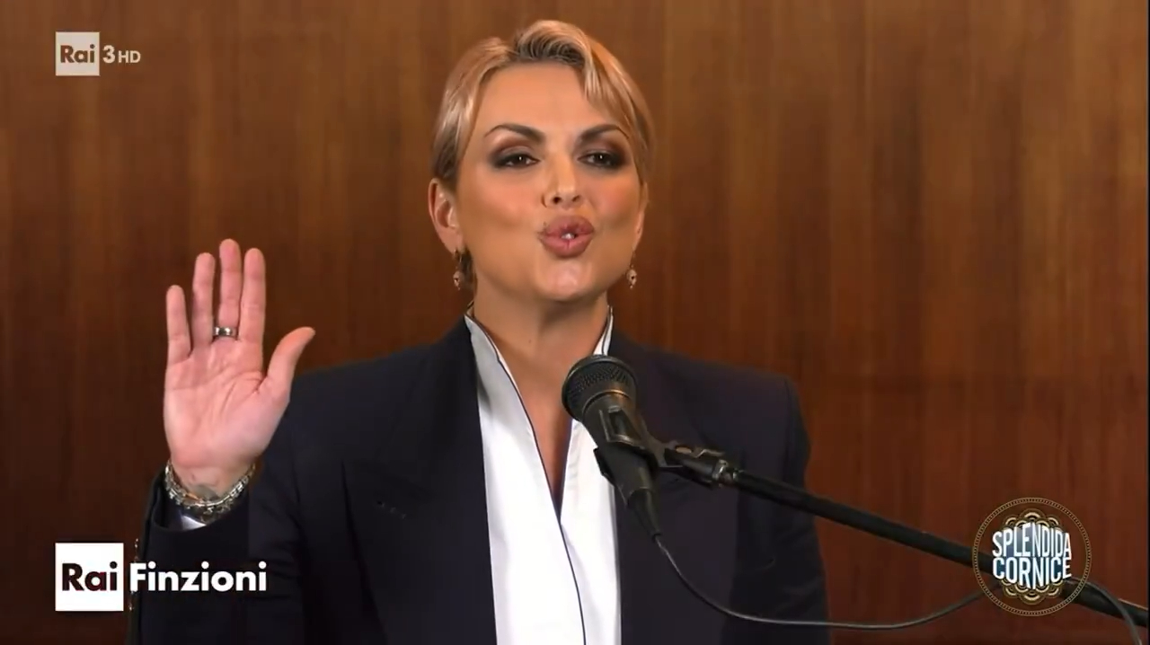 Francesca Pascale a Splendica Cornice