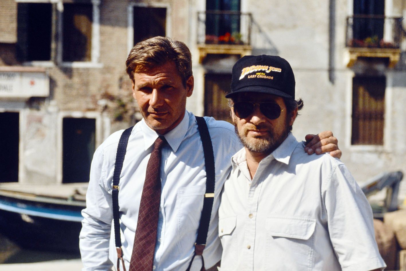 Harrison Ford e Steven Spielberg