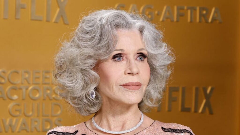 Jane Fonda ai Sag Awards 2025