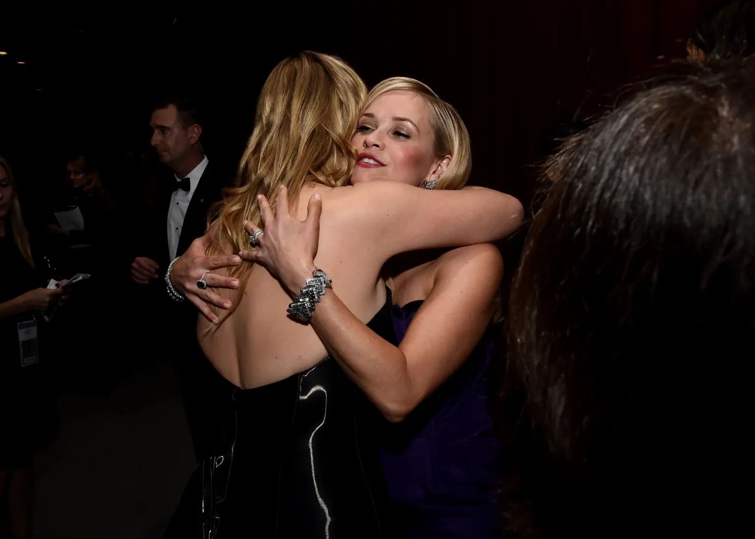 Kate Winslet e Reese Witherspoon nel backstage degli Oscar 2016