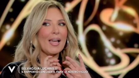 Selvaggia Lucarelli a Verissimo