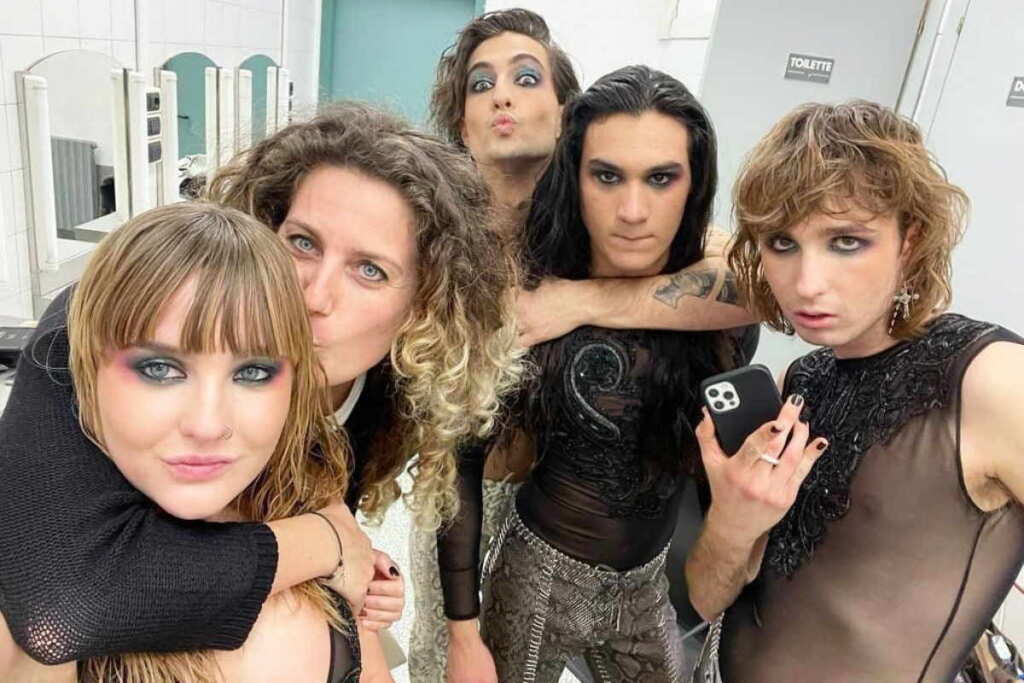 Marta Donà coi Maneskin