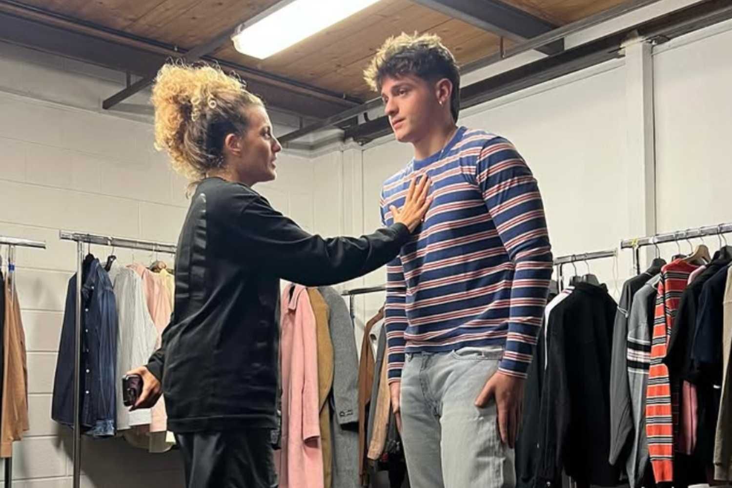 Marta Donà con Olly