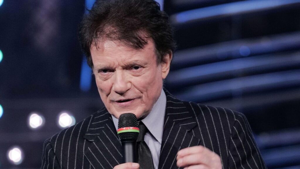 Massimo Ranieri sul palco di Sanremo