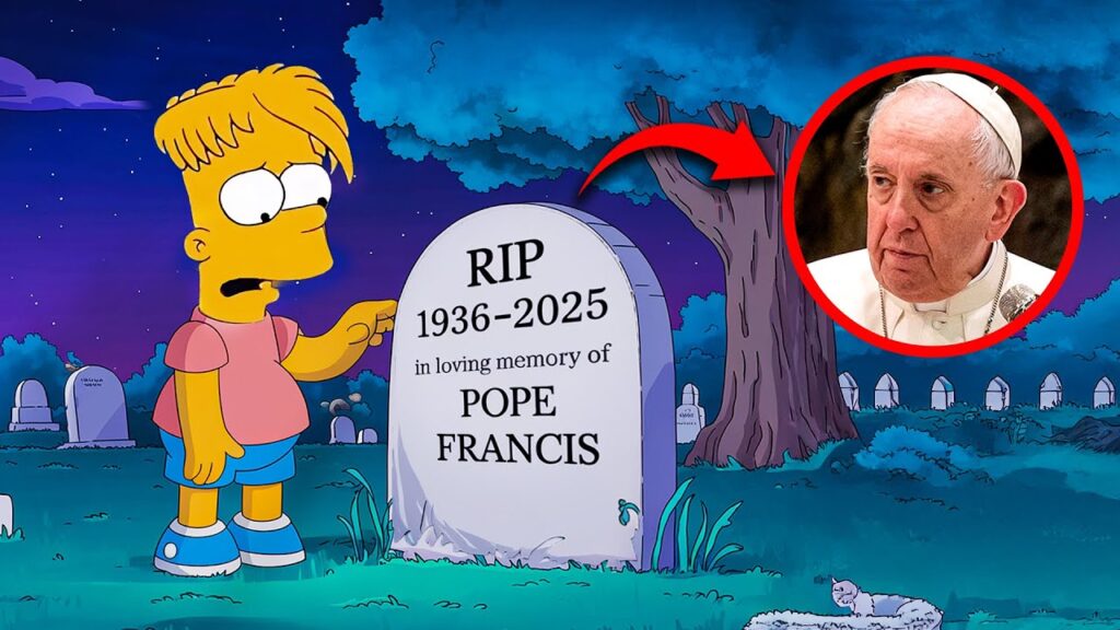 I Simpson avevano previsto la morte di Papa Francesco nel 2025? Facciamo chiarezza (FOTO) I Simpson e Papa Francesco