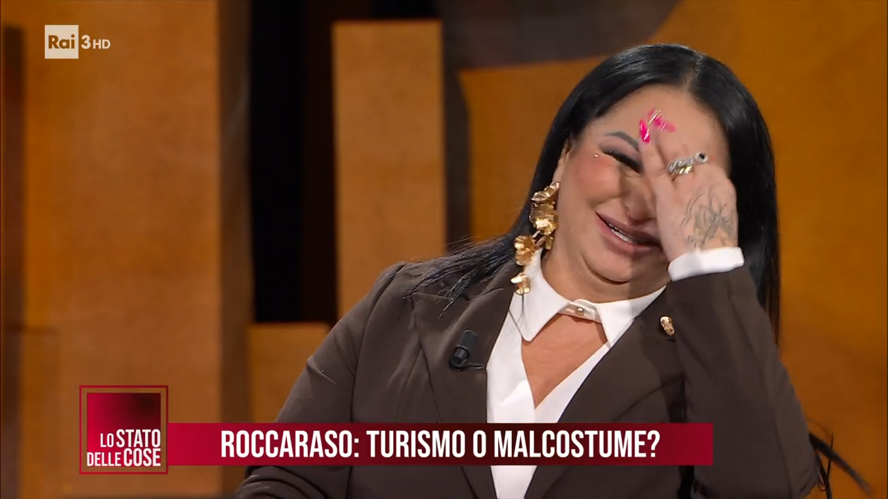 Rita De Crescenzo a Lo stato delle cose, su Rai 3