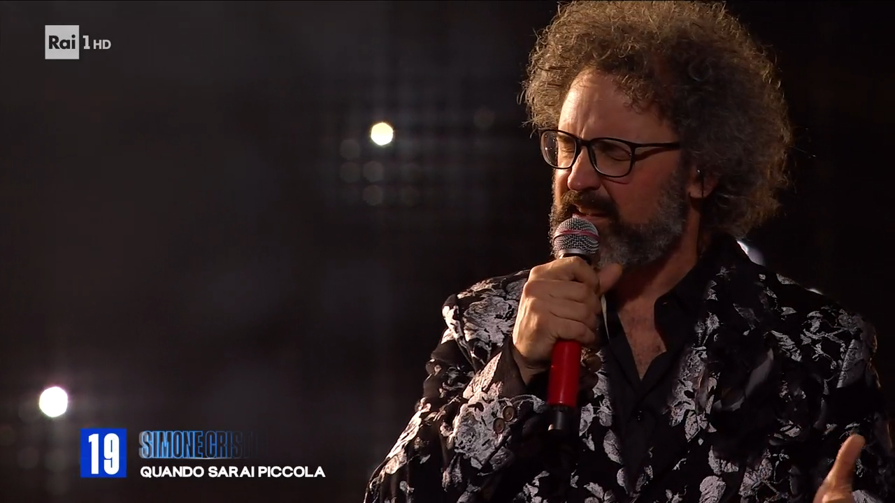 Simone Cristicchi a Sanremo 2025