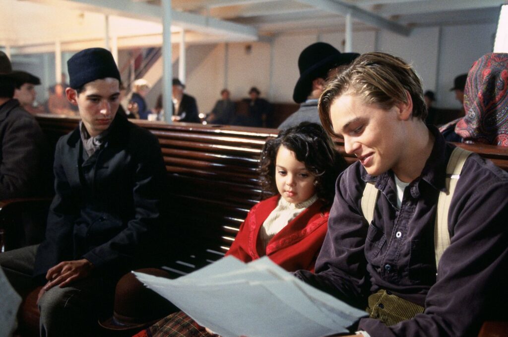 Jack e Cora in Titanic