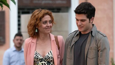 Vanessa Scalera e Alessio Lapice in Imma Tataranni