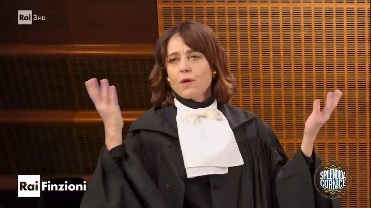 Vanessa Scalera come Imma Tataranni a Splendida Cornice