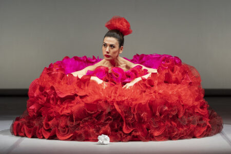 Samusà, cosa significa il titolo dello spettacolo di Virginia Raffaele SAMUSA' di e con Virginia Raffaele. Foto © Masiar Pasquali