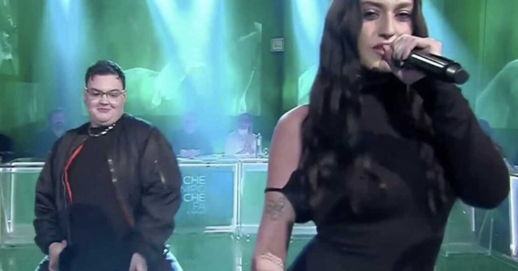 Carlos Diaz Gandia a Che Tempo che Fa con Gaia, i video della performance virale! Carlos Gandia e Gaia