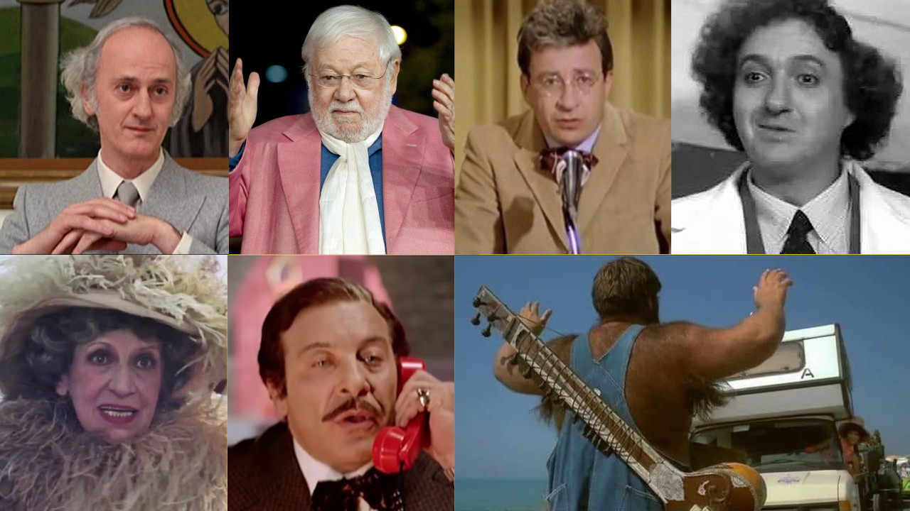 attori della saga di fantozzi morti