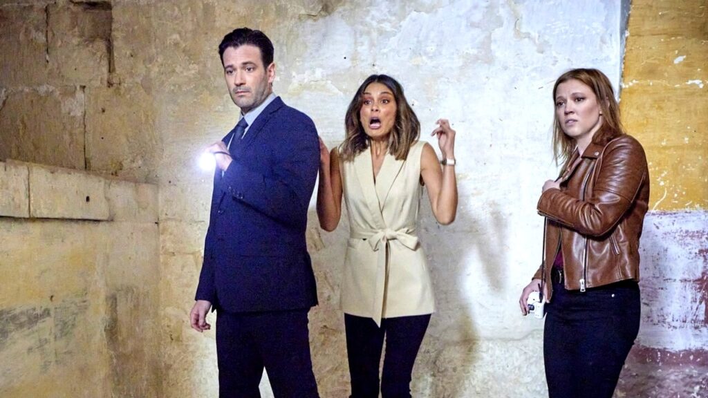 Una scena dal film Intrigo a Malta