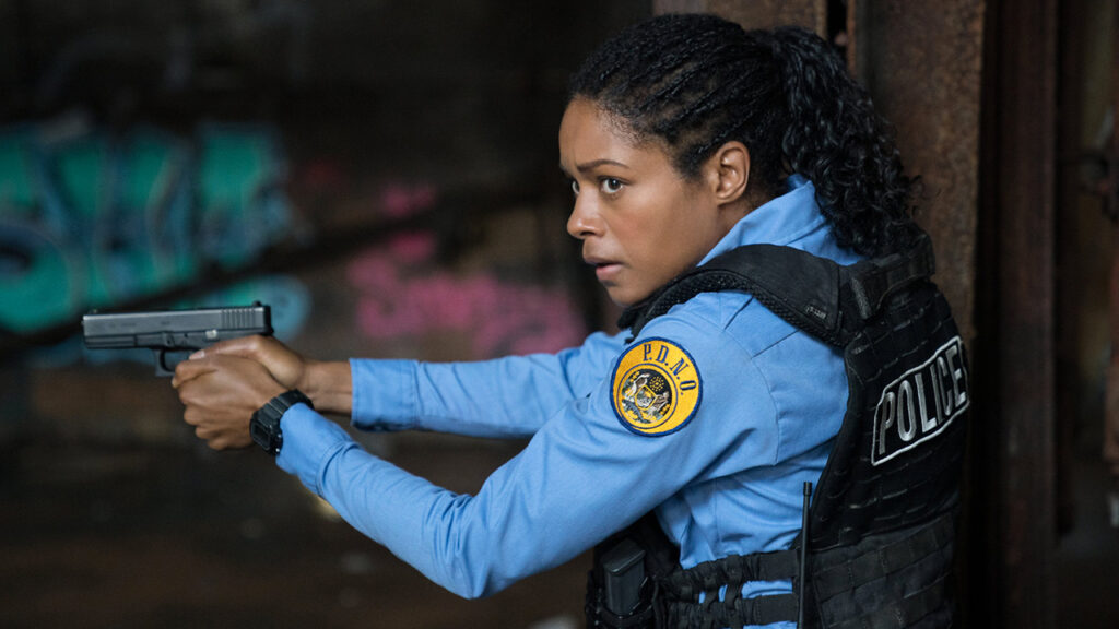 Una scena dal film La legge dei più forti