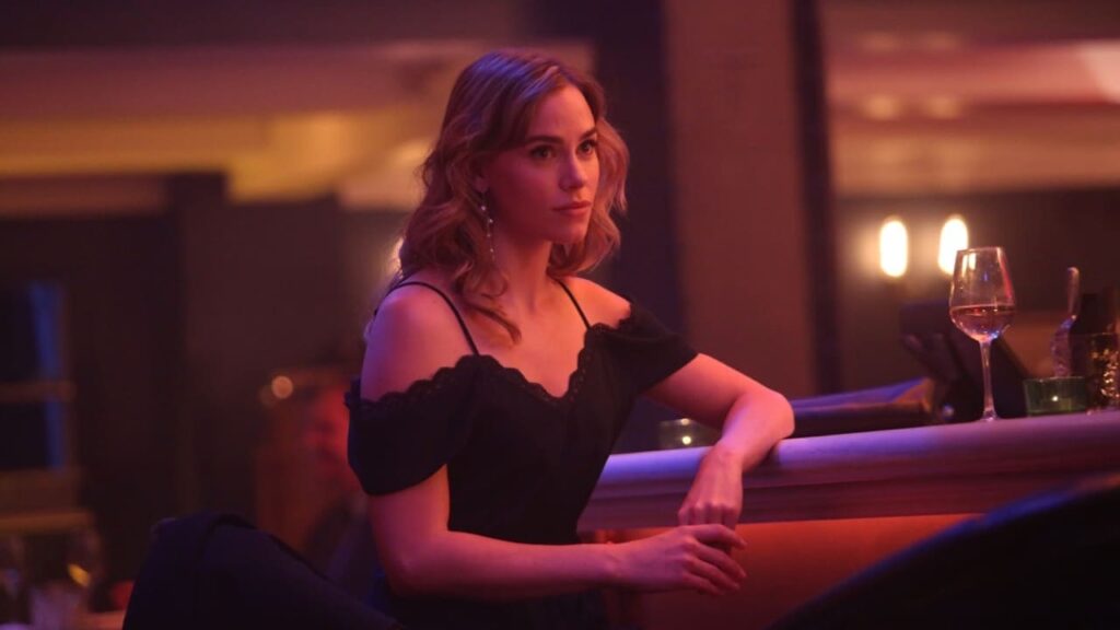 Una scena del film La regina del peccato