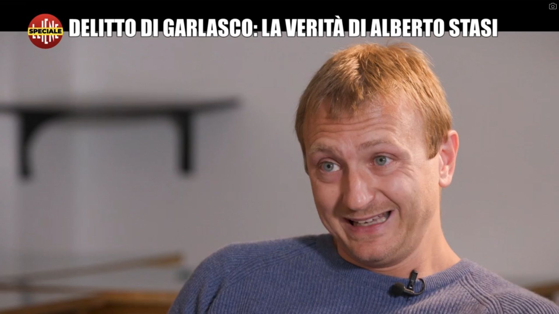 Alberto Stasi oggi in uno speciale de Le Iene