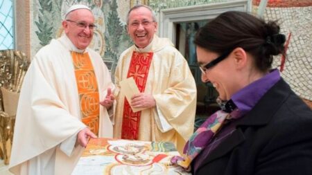 Marko Rupnik e Papa Francesco