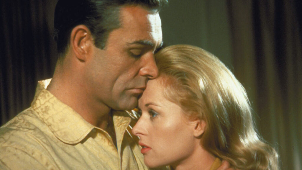 Sean Connery e Tippi Hedren in Marnie