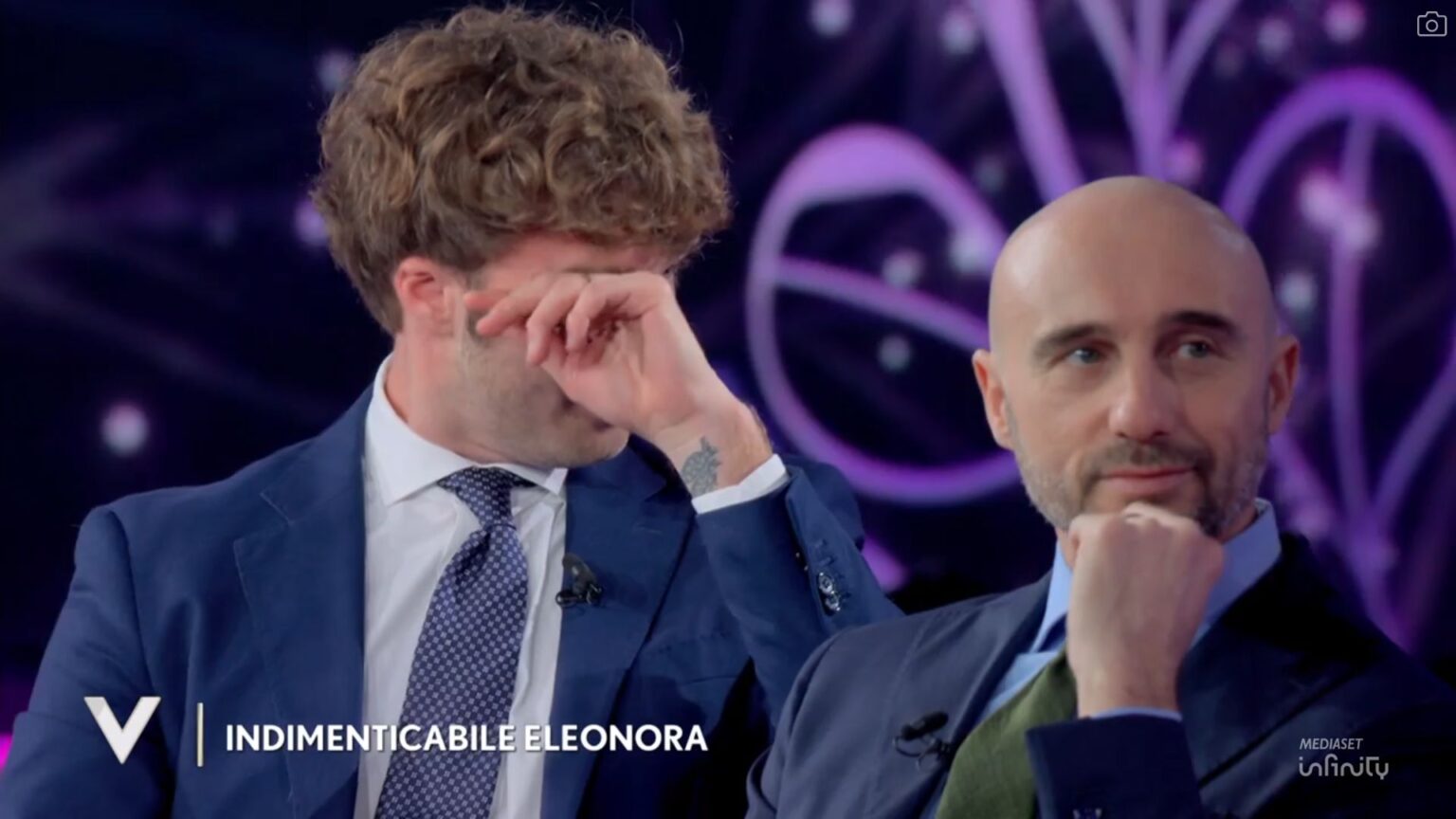 Paolo Ciavarro e Andrea Rizzoli a Verissimo