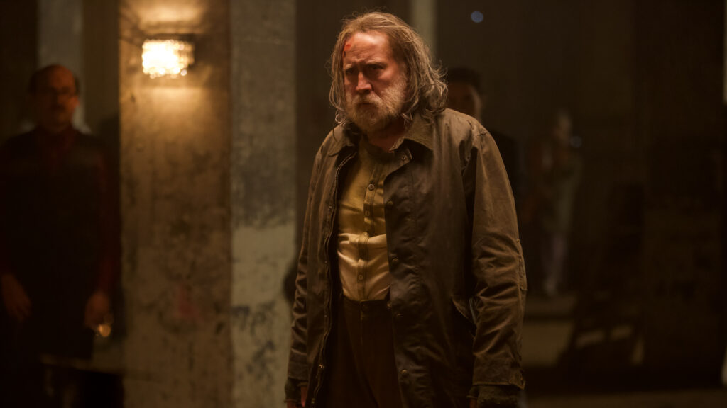 Nicolas Cage in una scena di Pig