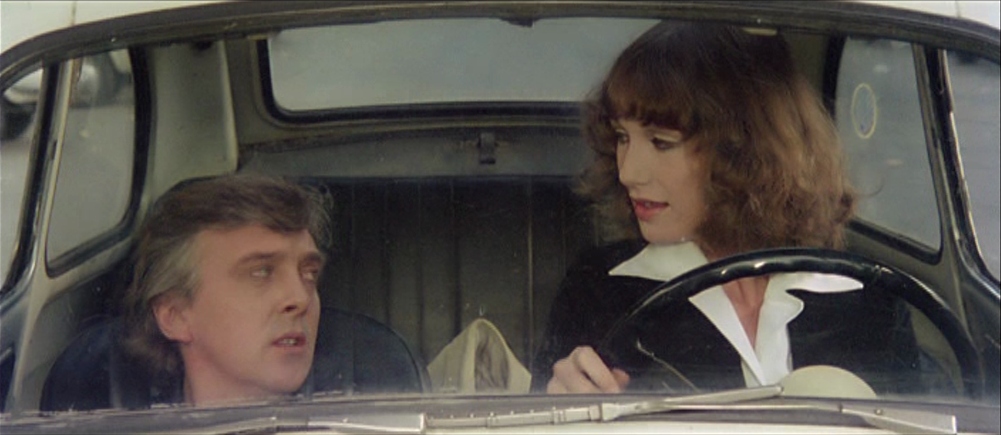 Daria Nicolodi e David Hemmings in Profondo Rosso