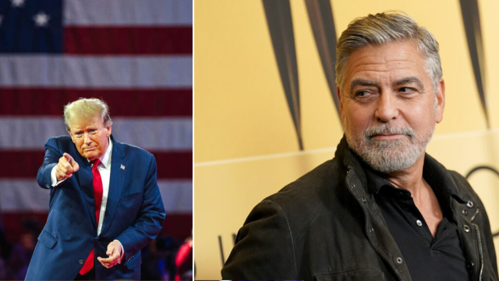 Trump attacca George Clooney sullo scontro tra stampa e politica: “Attore di mezza tacca” Trump e Clooney