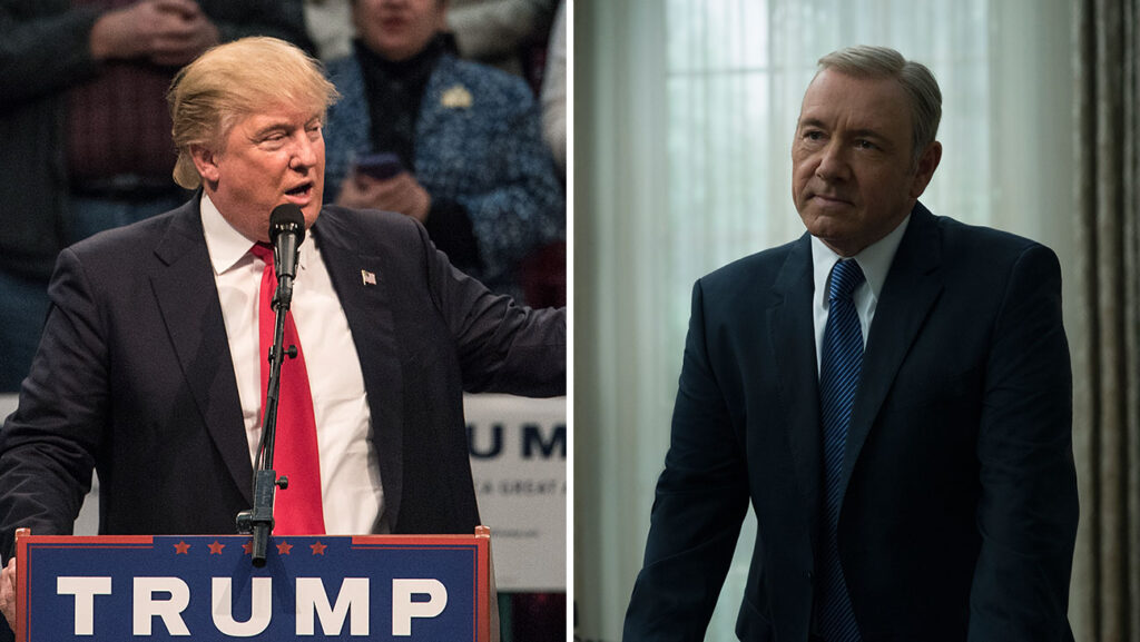 Donald Trump/ Frank Underwood