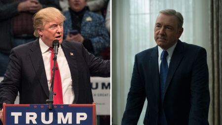 Frank Underwood di House of Cards su Trump: “Avete eletto un clown, ecco il circo” Donald Trump/ Frank Underwood