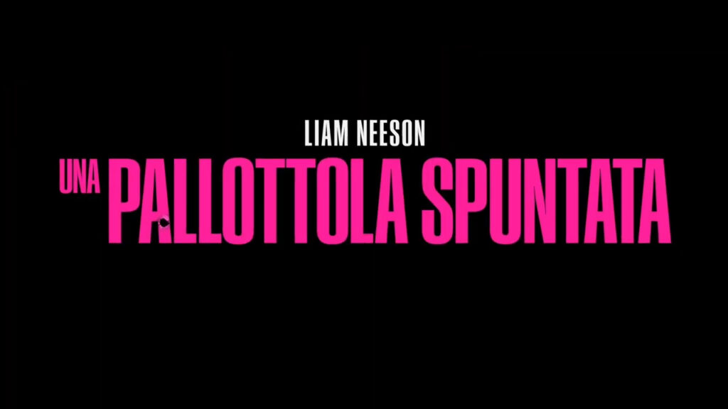 Una pallottola spuntata, il logo del remake
