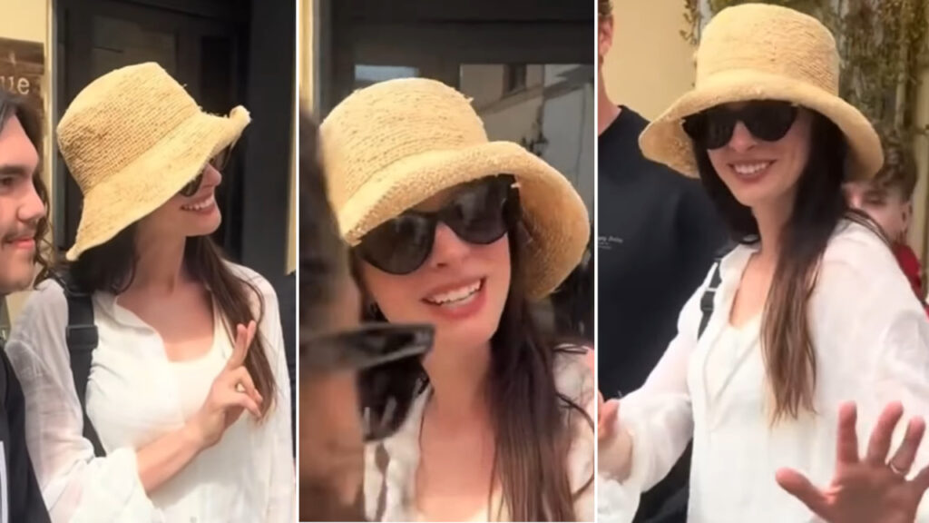 Anne Hathaway a Favignana