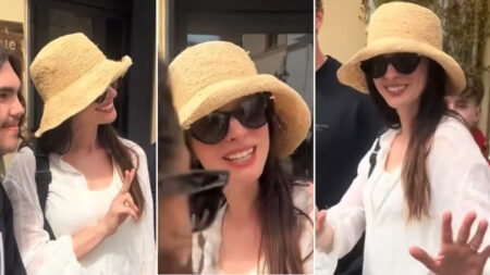 Anne Hathaway a Favignana