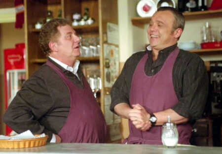 Antonello Fassari e Claudio Amendola ne I Cesaroni