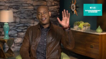 Government Cheese, la nostra intervista a Bokeem Woodbine (Bootsy) Frame di Bokeem Woodbine dalla nostra intervista di Government Cheese - Credits: CinemaSerieTV.it