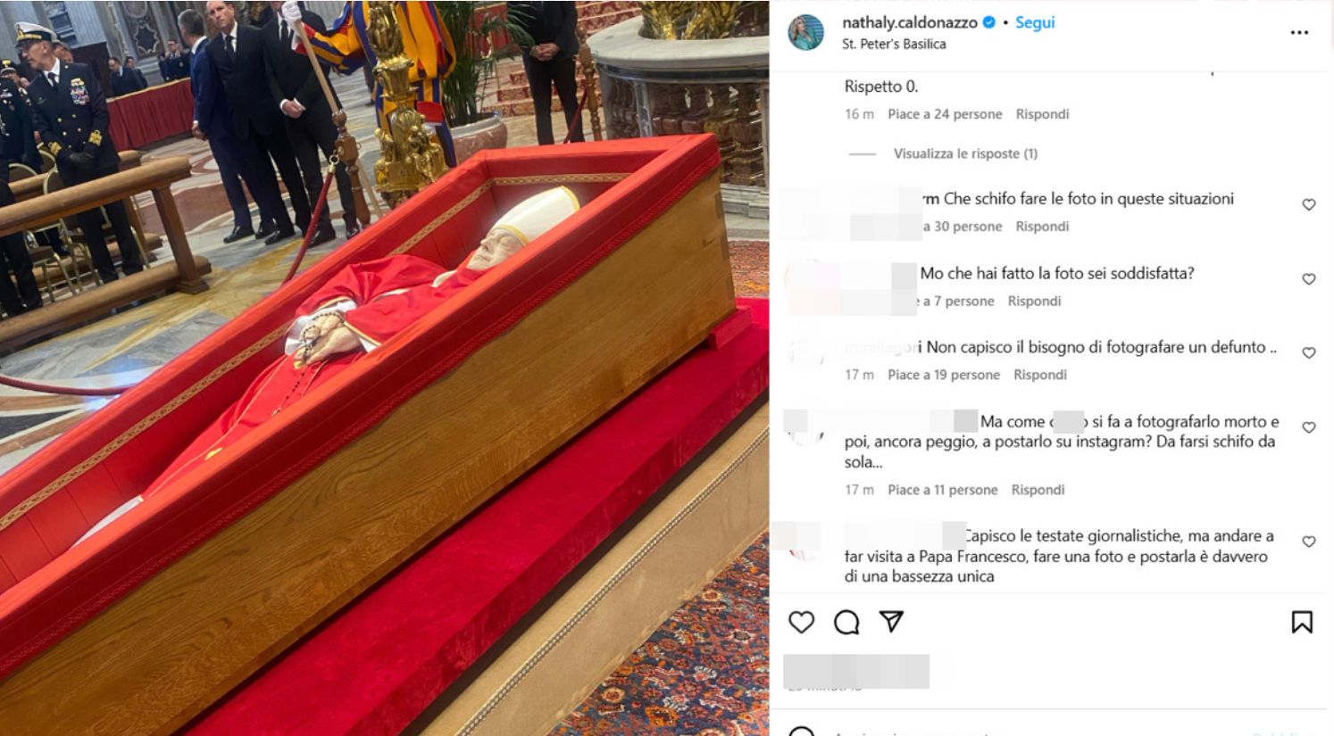 il post di Nathaly Caldonazzo