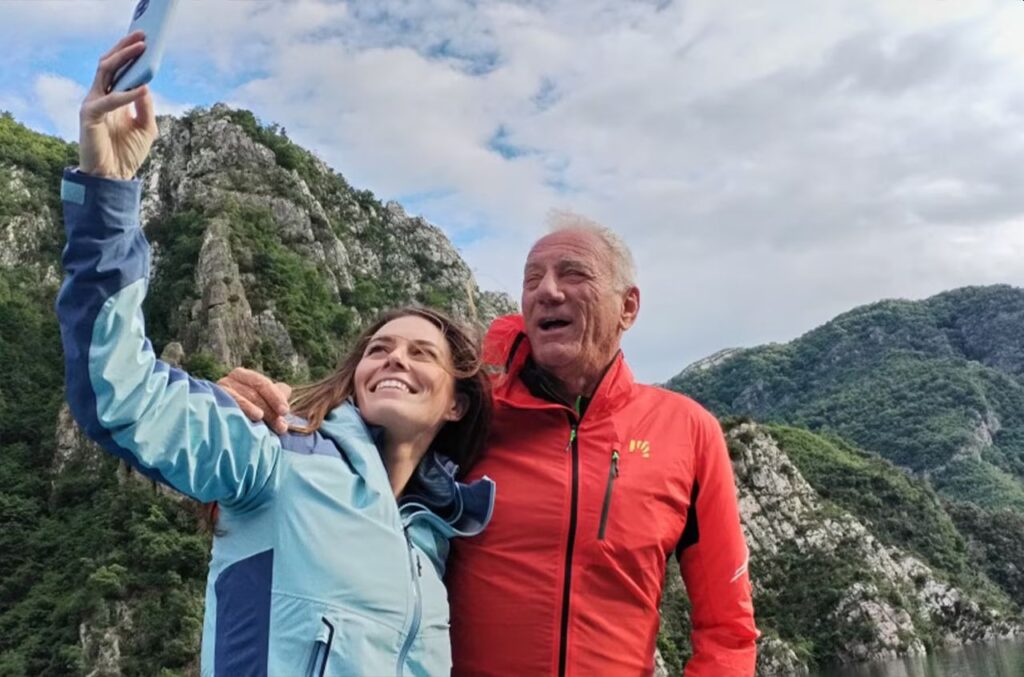 Lino Zani con Giulia Capocchi