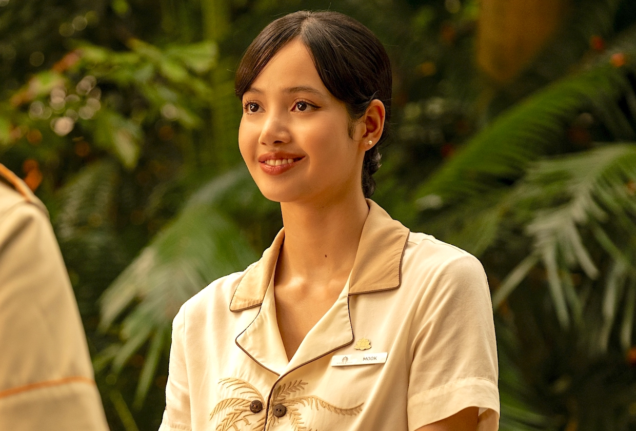 Una scena di The White Lotus 3 (fonte: HBO)